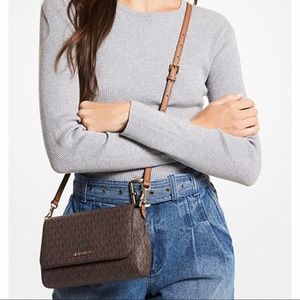 Medium Logo Convertible Crossbody.